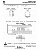 DataSheet SN74HC27 pdf